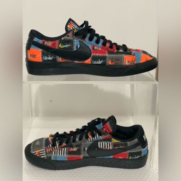 Nike Blazer Low “Patchwork”, men’s size 8. Nike CI9888-001 - Picture 3 of 6